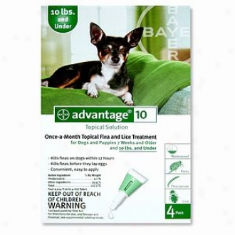 Advantage For Dogs And Puppies 7 Weeks And Older, 0-10 Lbs