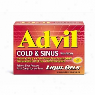 Advil Cold And Sinus Cold &ammp; Sinus Liqui-gels