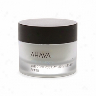 Ahava Time To Smooth Age Control Day Moisturizer, Spf 15