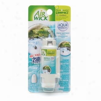 Atmosphere Wick Freshmatic Compact Air Freshener Refill, Auqa Essences Fresh Water