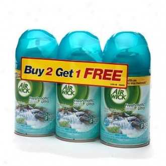 Air Wick Freshmatic Ultra, Refill, Buy 2, Get 1 Free, Fresh Waters, Florid Waters