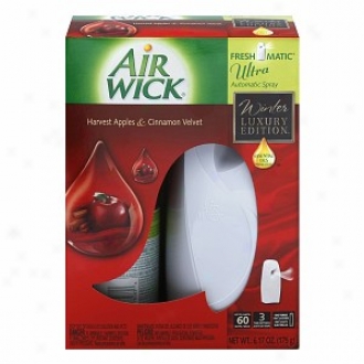 Air Wick Freshmatic Ultra Starter Kit, Apple Cinnamon Medley