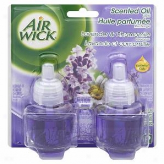 Air Wick Scented Oil Twin Refill, Relaxation, Lavender &am; Chamomile