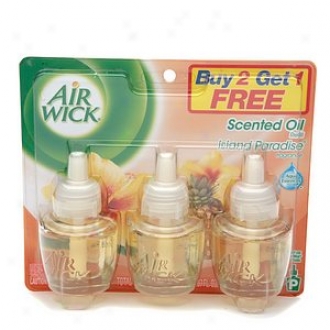 Air Wick Scented Oils Scented Oil, Refill, Buy 2, Persuade 1 Free, Island Paradise