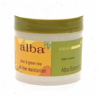 Alba Hawaiian Oil-free Moistu5izer, Aloe & Green Tea