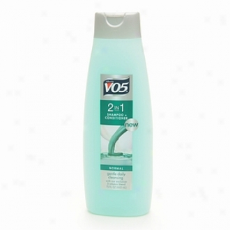 Alberto Vo5 2 In 1 Moisturizing Shampoo + Conditioner, Normal