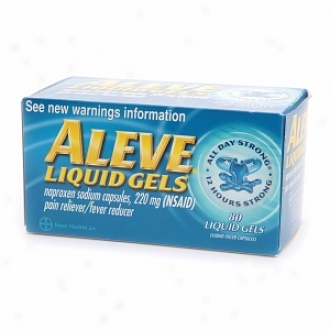 Aleve All Day Strong Pain Reliever, Fever Reduer, Liquid Gels