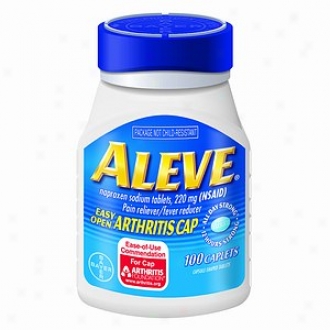 Aleve Pain Reliever, Fever Reducer, 220mg Tableys, Easy Open Cap