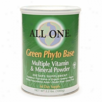 Altogether The same Green Phyto Base Multiple Vitamin & Mineral Comminute