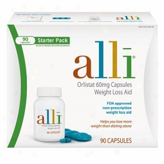 Alli Scale Loss Aid Starter Pack, 90 Capsules