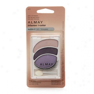 Almay Intense I-color Satin-i Kit All Sunshine Wear Powder Shadow, For Browns