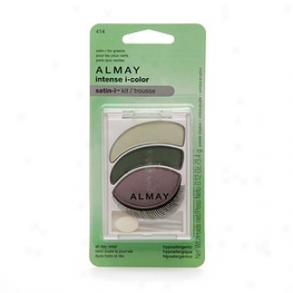 Almay Intense I-color Satin-i Kit All Day Wear Powder Shadow, For Greens