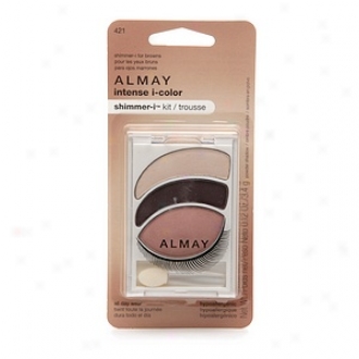 Almay Intense I-color Shimmer-i Kit All Day Wear Powder Shadow, For Browns