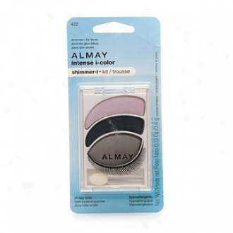 Almay Intense I-color Shimmer-i Kit All Day Bear Powder Shadow, For Blues