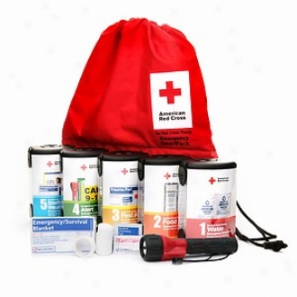 American Red Cross Emergency Smartpack Modular System For Basic Preparedness, Fist Aid Kit
