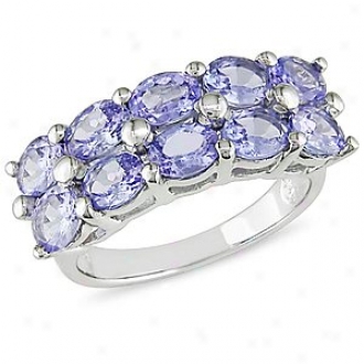 Amour 3 1/10 Ct Tgw Tanzanite Fashion Ring Soft and clear , 6