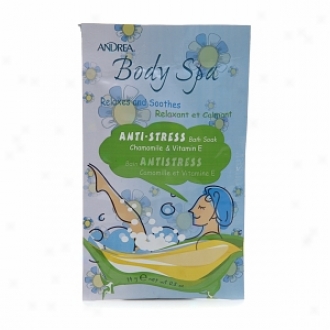 Andrea Body Spa Anti-stress Bath Soak, Chamomille & Vitamin E