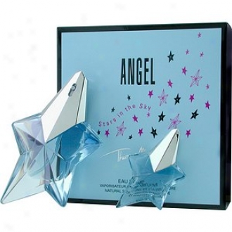 Angel By Thierry Mugler Women's Eau De Parfum Spray .8 Oz & Eau De Parfum .17 Oz Mini