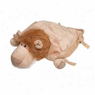 Animal Planet Lion 3 In 1 Travel Buddy - A Toy, Piliow & Blanket