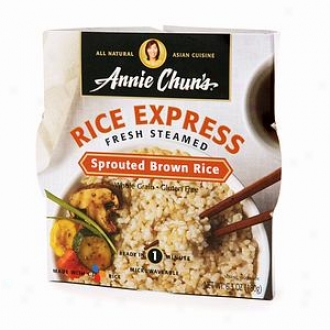 nAnie Chun's All Natural Asian Cuisine, Rice Express Fresh Steamed, Sprouted Brown Rice