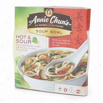 Annie Chun's All Natural Asian Cuisine, Soup Bowl, Hot & Slur