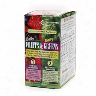 Applied Nutrition Daily Fruuits And Daily Greens, Liquid Softgels