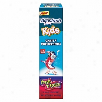 Aquafresh Kids Cavity Protextion Toothpaste, Fresh & Fruity