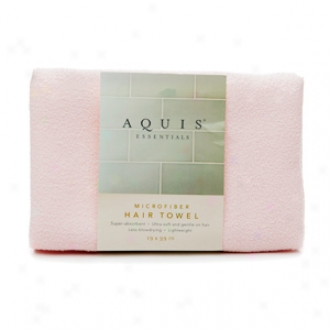 Aquis Microfiber Hair Towel, Large, Pknk