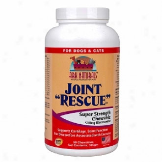 Ark Naturals Joint  Rescue , Super Strength Chewables, 500mg Glucosamine, For Dogs & Cats