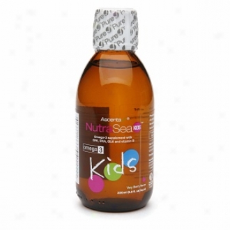 Ascenta Nutrasea Kids Omega 3 Supplement With Epa, Dha, Gla And Vitamin D, Very Berry