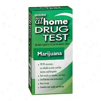 At Home Drug Test - Marijuana.  Contains One Single Use Device