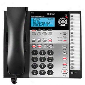At&t 1080 4-line Speakerphone Answering System Caller Id