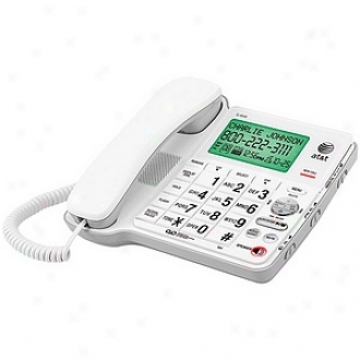 At&t Cl4939 Corded Digital Answering Sysyem Lsrge Point Display