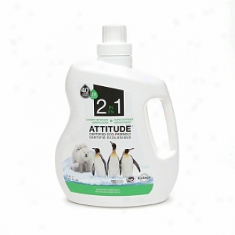 Attitude 2 In 1 Laundry Detergent, 40 Loads, Mountain Essential