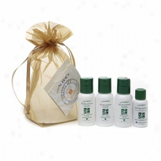 Aubrey Organics Travel Set, Sea Buckthorn / Mixture Dry Skin