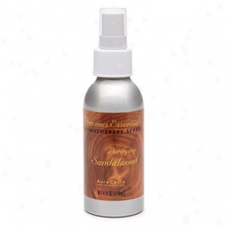 Aura Cacia Precious Essentials Aromatherapy Spritz, Purifying Sabdalwood