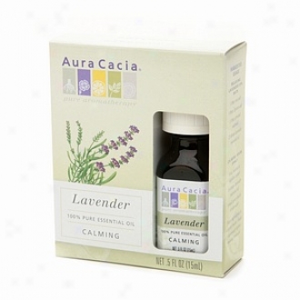 Aura Cacia Pure Essential Oil, Calming Lavender