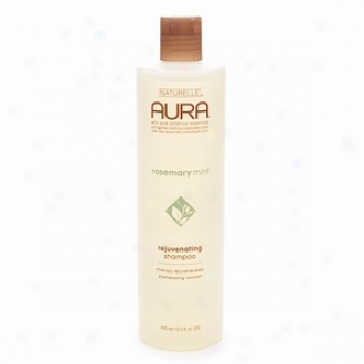 Aura Rjeuvenating Shampoo, Rosemary Mint By Naturelle