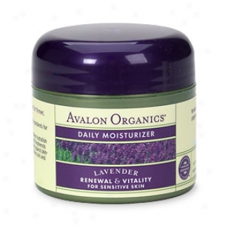 Avalon Organics Diurnal Moisturizer, Therapeutic Lavender