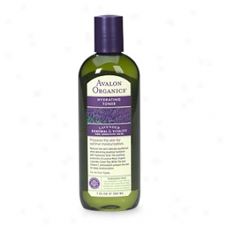 Avalon Organics Hydrating Toner, Lavender