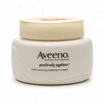 Aveeno Active Naturals Positively Ageless Restructuring Treatment Cream, Steady