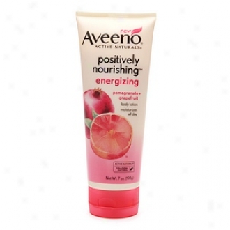 Aveeno Active Naturals Positively Noutishing Body Lotion, Energizing Pomegranate + Grapefruit