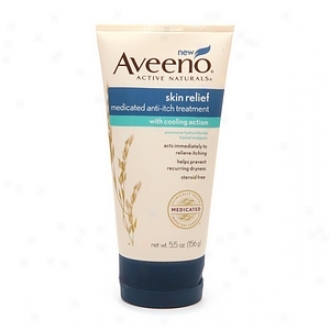 Aveeno Active Naturals Skin Relief Medicated Anti-itch Treatment With Cooling Action