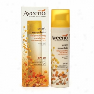 Aveeno Active Naturals Smart Essentials Daily Nourishing Moisturizer Spf 30