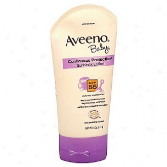 Aveeno Baby Continuous Protection Sunblock Lotion Spf 55