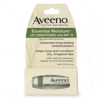 Aveeno Lip Conditioner, Essential Moisture Spf 15