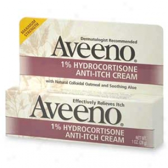Aveeno Maximum Strength Anti-itch Cream, 1% Hydrocortisone