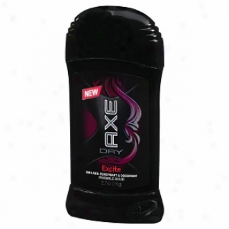 Axe Dry Antiperspirant & Deodorant Invisible Solid, Excite