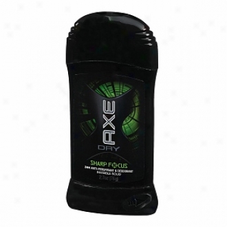 Axxe Dry Antiperspirant & Deodorant Invsible Hard, Sharp Focus