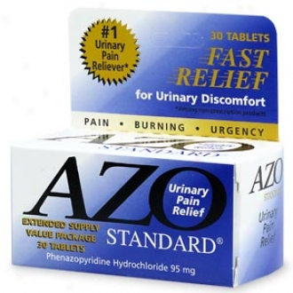 Azo Standard Urinary Pain Relief Tablets